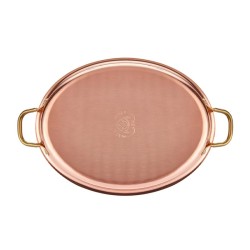 Altınbaşak Oval Deep Sahan with Lid, 25x17x6 cm - 4