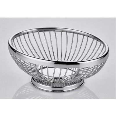 Altınbaşak Oval Paslanmaz Ekmek Sepeti, 20x15x7 cm - 1