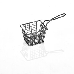 Altınbaşak Square Mini Fryer Basket, 10x8 cm - Altınbaşak