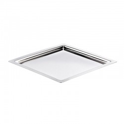 Altınbaşak Stainless Square Tray, 28x28x1 cm - Altınbaşak