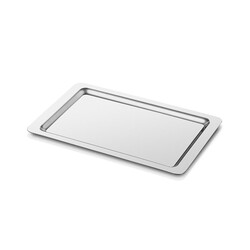 Altınbaşak Stainless Steel Rectangular Tray, 26x40 cm - Altınbaşak