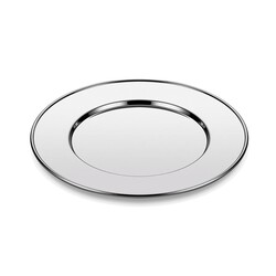 Altınbaşak Supla Steel Service Plate, 32 cm - Altınbaşak