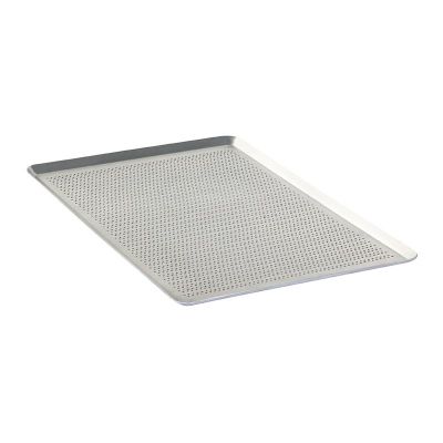 Almetal İtalyan Açılı Delikli Alüminyum Tava, 2 mm, 40x80x1 cm - Almetal