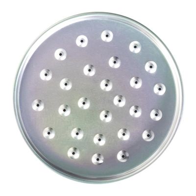 Almetal Delikli Alüminyum Pizza Tavası, 20 cm - Almetal