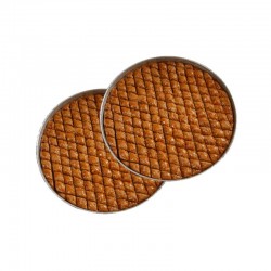 Almetal Alüminyum Yuvarlak Baklava Tepsisi, 24 cm - Almetal (1)