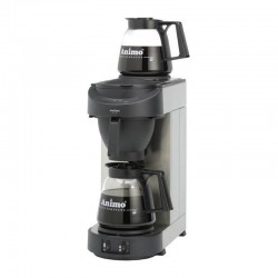 Animo M100 Manuel Dolum Filtre Kahve Makinesi, 2 Cam Pot Dahil, 144 Fincan/Saat - Thumbnail