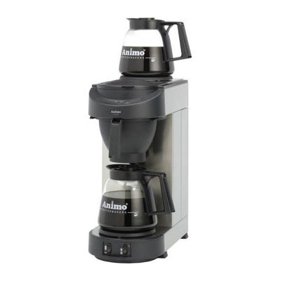 Animo M100 Manuel Dolum Filtre Kahve Makinesi, 2 Cam Pot Dahil, 144 Fincan/Saat - 1