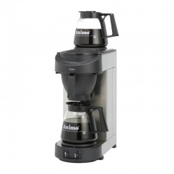 Animo M100 Manual Filling Filter Coffee Machine, 2 Glass Pot Included, 144 Cup/Hour - 1