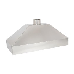 Anka 3 Demlikli Model Uyumlu Davlumbaz, 90x40x38 cm, Inox - Anka