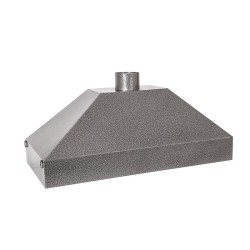 Anka 3 Teapot Model Compatible Hood, 90x40x38 cm, Static Painted Grey - Anka