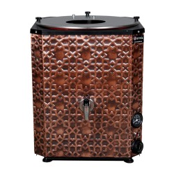 Anka BYNC1 Yeni Nesil Şamandıralı Çay Makinesi, 1 Demlikli, 10 L, Bakır - Anka