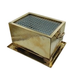 Anka Desktop Grill, 38x29x25 cm, Solid Brass - Anka