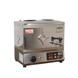 Anka صانعة شاي من الفولاذ المقاوم للصدأ، 24 لتر، كهربائي - Anka