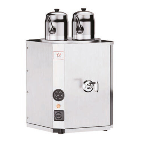 Anka IYNC2 Yeni Nesil Çay Makinesi, 2 Demlikli, 25 L, Inox - Anka