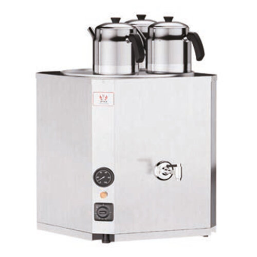 Anka IYNC3 Yeni Nesil Çay Makinesi, 3 Demlikli, 35 L, Inox - Anka