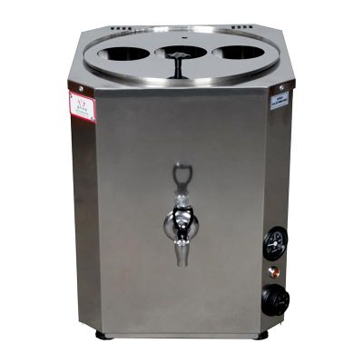 Anka IYNC3 Yeni Nesil Şamandıralı Çay Makinesi, 3 Demlikli, 35 L, Inox - 1