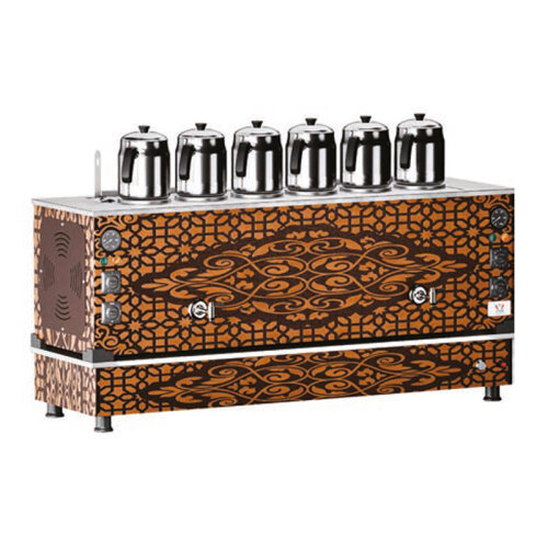 Anka Pro Compact Full Automatic 6 Teapot Tea Boiler, 60 л, электрический + газовый, медь - Anka