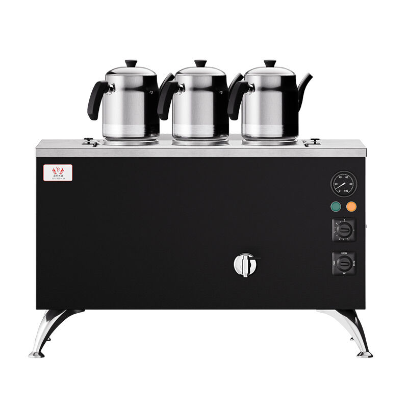 Anka Pro Full Automatic 3 Teapot Tea Boiler, 30 L, Electric, Black - Anka