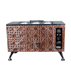 Anka Pro Full Automatic 3 Teapot Tea Boiler, 30 L, Electric, Copper - Anka