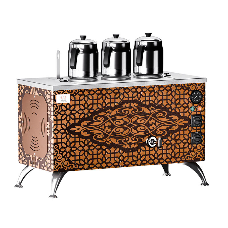 Anka Pro Full Automatic 3 Teapot Tea Boiler, 30 L, Electric, Copper - Anka