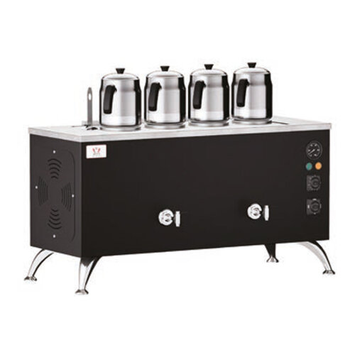 Anka Pro Full Automatic 4 Teapot Tea Boiler, 40 L, Electric, Black - Anka