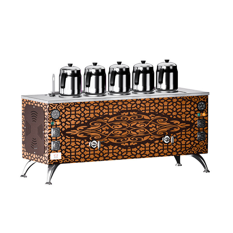 Anka برو غلاية شاي أوتوماتيكية بالكامل، 50 لتر، كهربائي، نحاسي - Anka