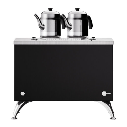 Anka Pro Full Otomatik 2 Demlikli Çay Kazanı, 20 L, Elektrikli, Siyah - 3