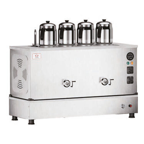 Anka Pro Kompakt Full Otomatik 4 Demlikli Çay Kazanı, 40 L, Elektrikli+Gazlı, Inox - Anka