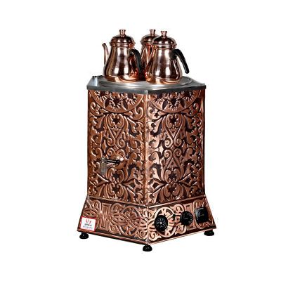 Anka Pro Max 3 Demlikli Çay Makinesi, 35 L, Elektrikli, Bakır - 1