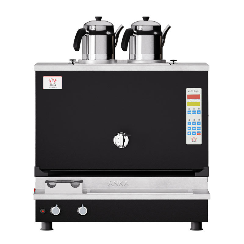 Anka Pro Plus Автоматический чайник на 2 заварки, 20 л, электрический + газовый, черный - Anka