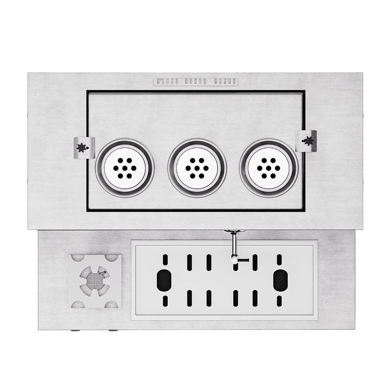 Anka برو بلس برو بلس غلاية شاي أوتوماتيكية 3 أباريق، 30 لتر، كهربائي + غاز، نحاسي - Anka