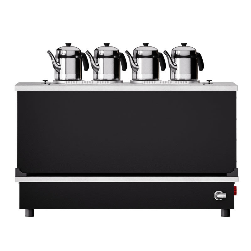 Anka Pro Plus Automatic 4 Teapot Tea Boiler, 40 L, Electric + Gas, Black - Anka