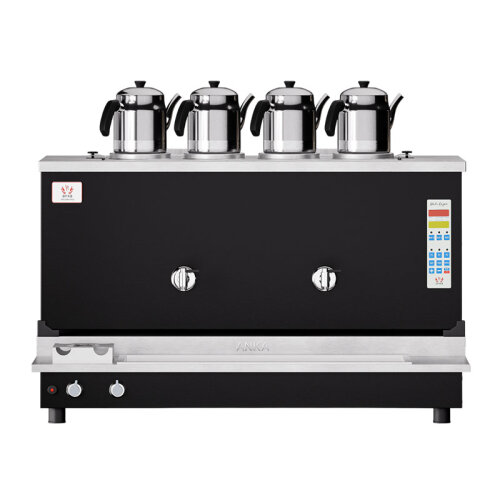 Anka Pro Plus Автоматический 4-х заварочный чайник, 40 л, электрический + газовый, черный - 2