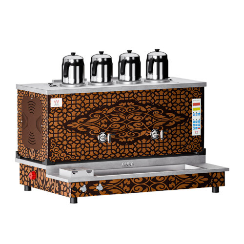 Anka Pro Plus Automatic 4 Teapot Tea Boiler, 40 L, Electric + Gas, Copper - 1