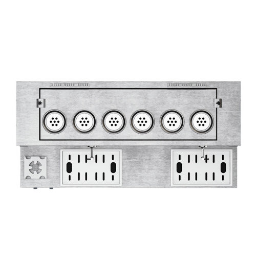 Anka برو بلس برو بلاس غلاية شاي أوتوماتيكية 6 غلايات شاي، 60 لتر، كهربائي + غاز، إينوكس - 2