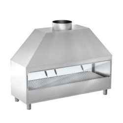 Anka Stainless Steel Grill, 120x60x120 cm - Anka