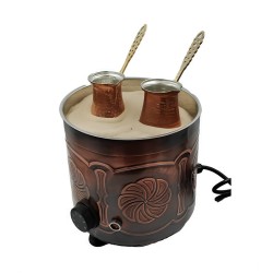 Anka Stovetop Round Sand Coffee Maker, 30 cm - Anka