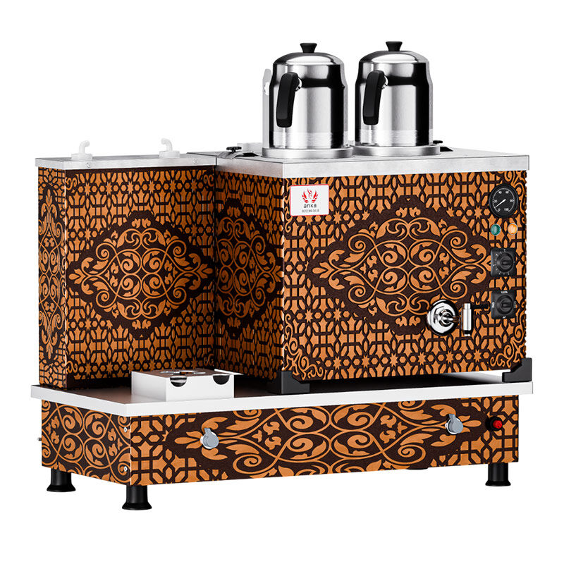 Anka Turbo Full Automatic 2 Teapot Tea Boiler, 20 L, Gas, Copper - Anka