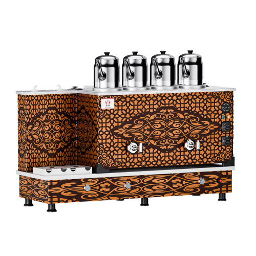 Anka Turbo Full Automatic 4 Teapot Tea Boiler, 40 L, Gas, Copper - 1