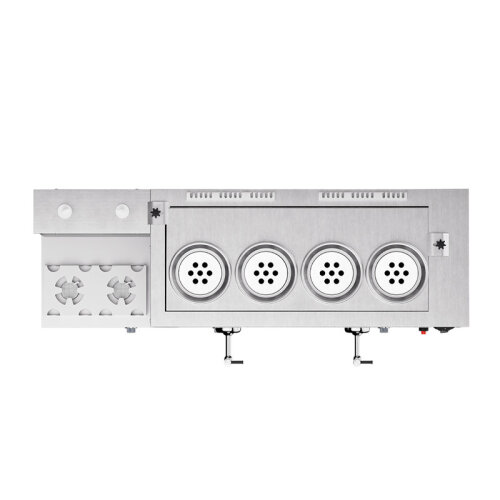 Anka Turbo Full Otomatik 4 Demlikli Çay Kazanı, 40 L, Gaz+Elektrikli, Bakır - Anka (1)