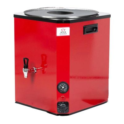 Anka RYNC1 Yeni Nesil Şamandıralı Çay Makinesi, 1 Demlikli, 10 L, Kırmızı - 1