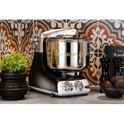 Ankarsrum AKM 6230 BD Kitchen Chef & Stand Mixer, 7 L, Black Diamond - 2