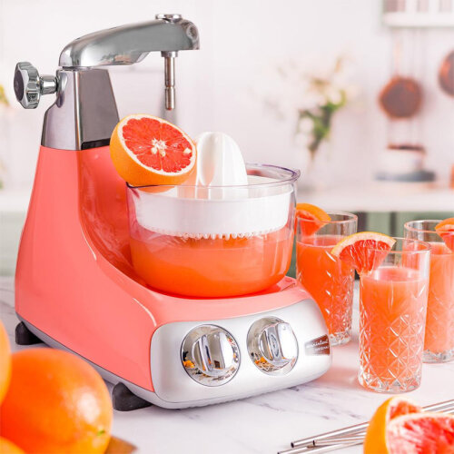 Ankarsrum AKM 6230 CC طاهي مطبخ وخلاط مطبخ حامل، 7 لتر، مرجاني - 3