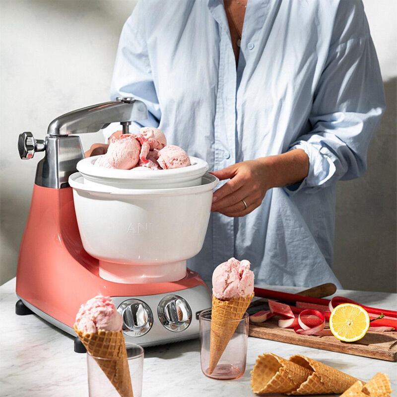 Ankarsrum AKM 6230 CC طاهي مطبخ وخلاط مطبخ حامل، 7 لتر، مرجاني - Ankarsrum