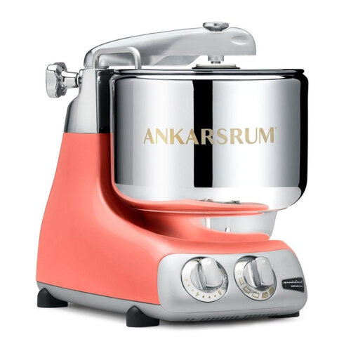 Ankarsrum AKM 6230 CC Kitchen Chef & Stand Mixer, 7 L, Coral 