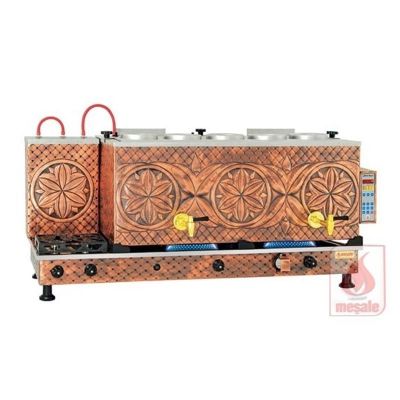 Meşale Antik Çay Kazanı, Akıllı, Full Elektrikli, 5 Demlikli - 1