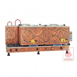 Meşale Antik Çay Kazanı, Akıllı, Full Otomatik, 6 Demlikli - Meşale