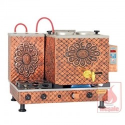 Meşale Antik Çay Kazanı, Dijital, Full Otomatik, 2 Demlikli - Meşale