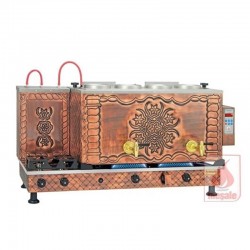 Meşale Antik Çay Kazanı, Dijital, Full Otomatik, 4 Demlikli - Meşale