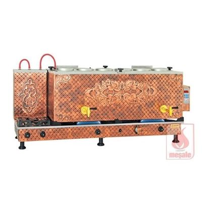 Meşale Antik Çay Kazanı, Dijital, Full Otomatik, 6 Demlikli - 1